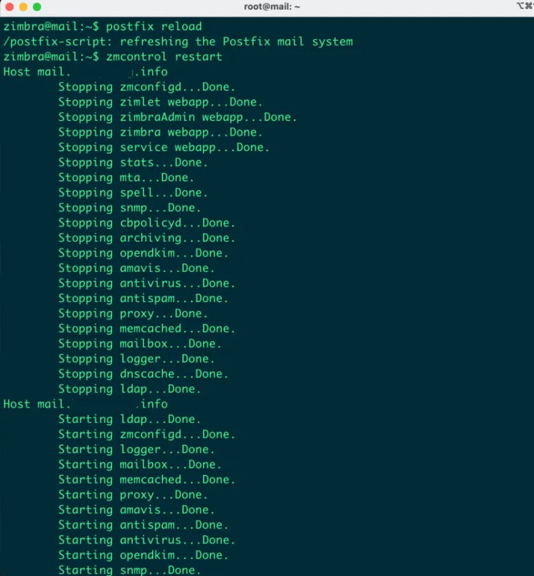 Khởi động lại bằng lệnh