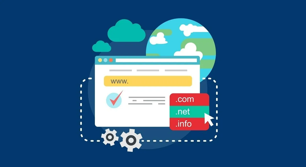 Chọn tên miền microsite