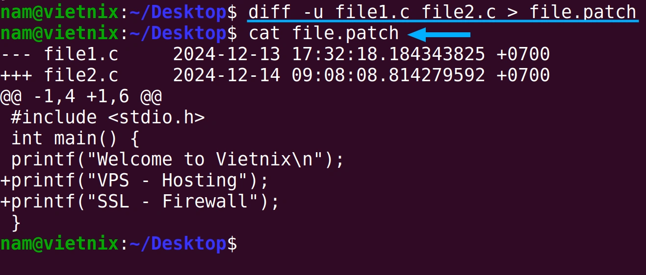 Áp dụng file vá