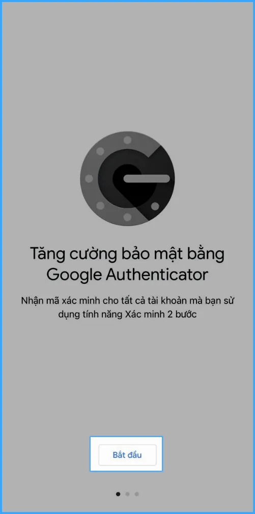 Hướng dẫn bật tính năng xác thực 2 yếu tố (2FA) trên cPanel 24 Nhấn Bắt đầu