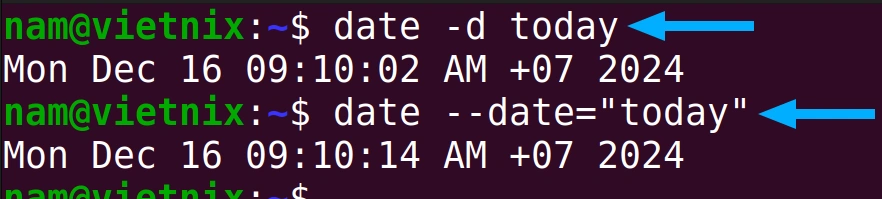Cách hiển thị ngày giờ bằng cách sử dụng lệnh date trong Linux 29 Chuyển đổi chuỗi thành ngày và giờ