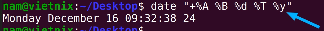 Cách hiển thị ngày giờ bằng cách sử dụng lệnh date trong Linux 37 Định dạng ngày giờ