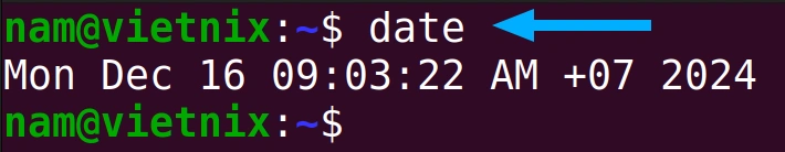 Cách hiển thị ngày giờ bằng cách sử dụng lệnh date trong Linux 27 Hiển thị ngày giờ hiện tại