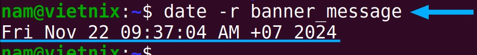 Cách hiển thị ngày giờ bằng cách sử dụng lệnh date trong Linux 35 Lấy thời gian sửa đổi cuối cùng của file