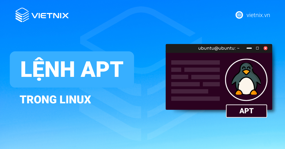 Lệnh APT trong Linux