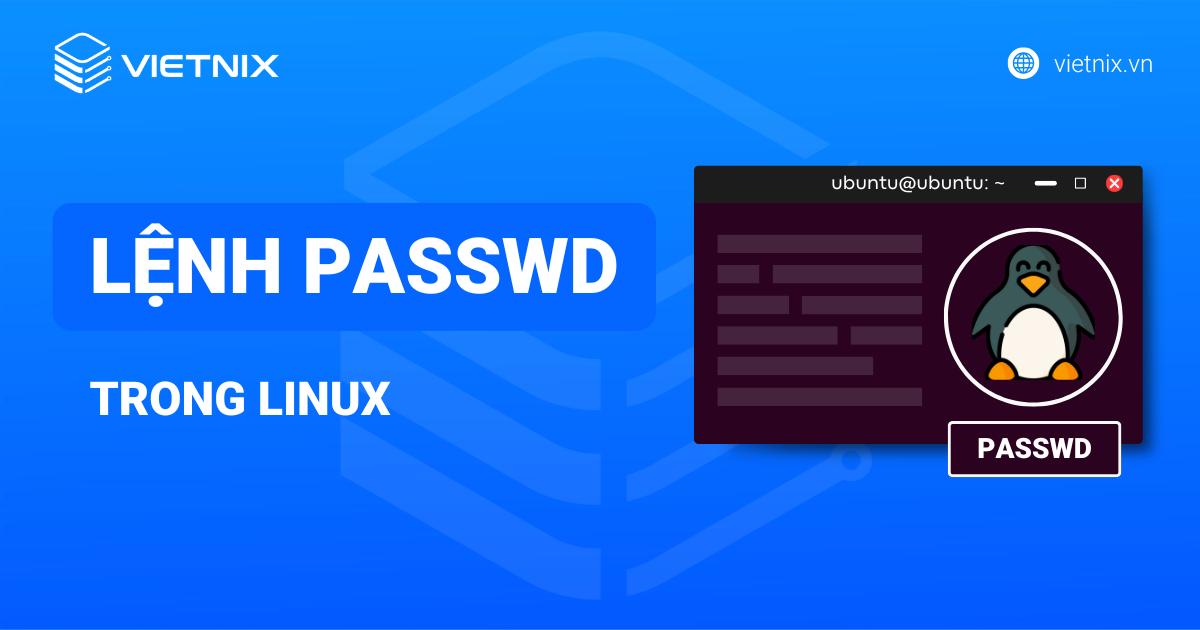 Lệnh passwd trong Linux