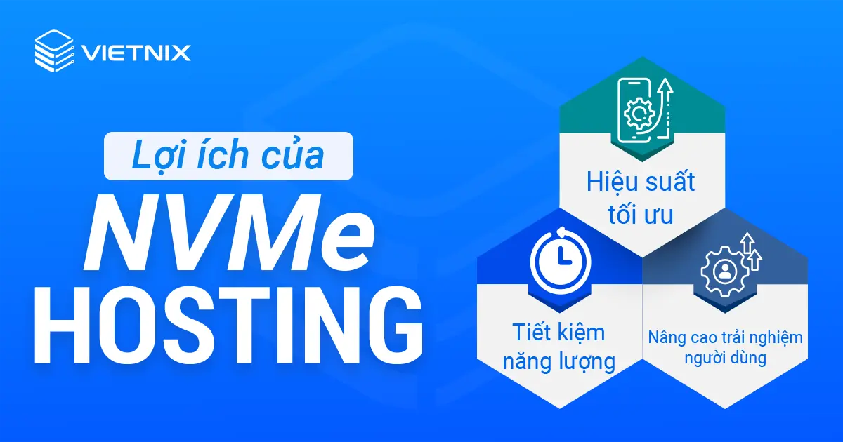 Lợi ích quan trọng của NVMe Hosting