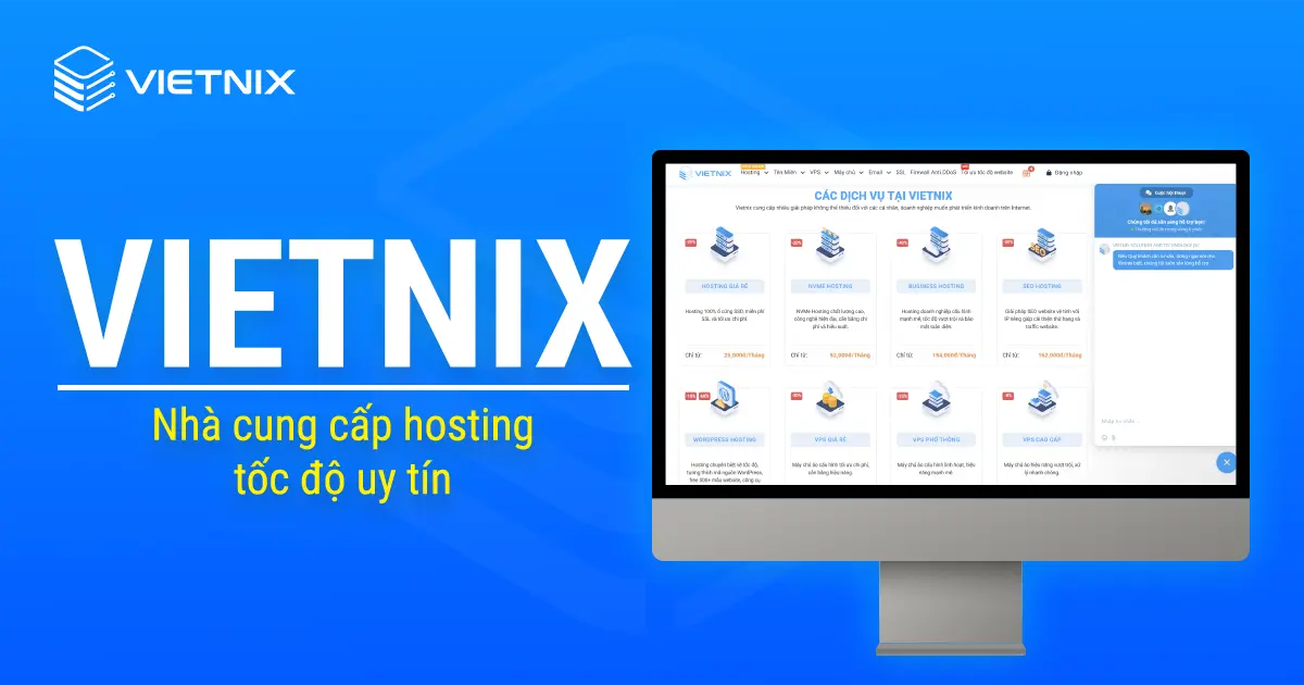 Vietnix Nhà cung cấp hosting tốc độ cao uy tín