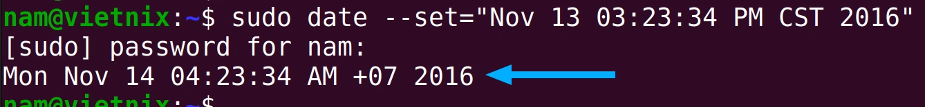 Cách hiển thị ngày giờ bằng cách sử dụng lệnh date trong Linux 33 Thiết lập ngày giờ hệ thống
