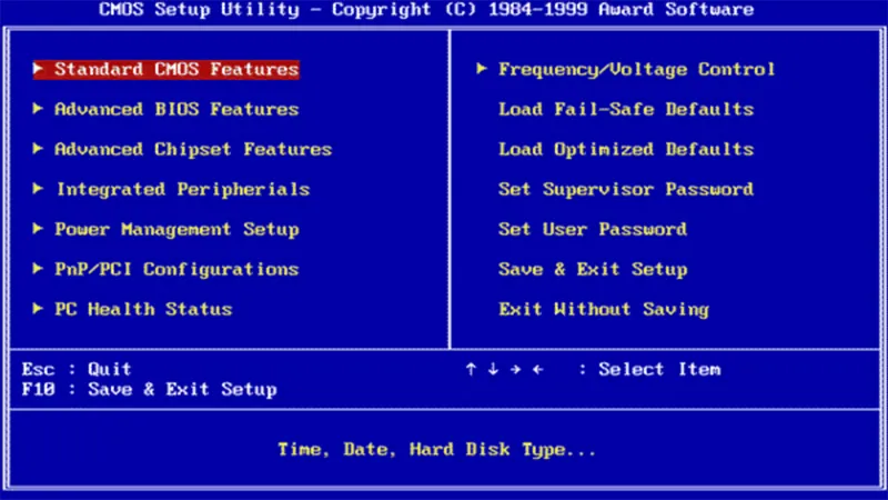 Cấu hình RDIMM trong BIOS