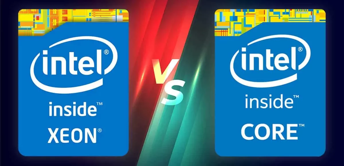 So sánh chip Xeon và Core i