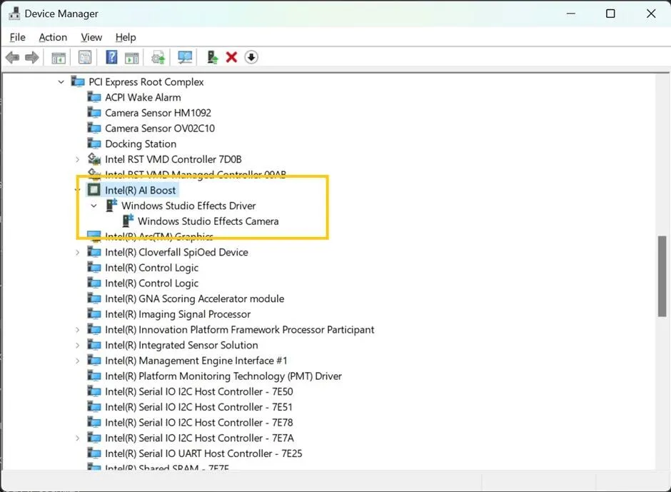 Sử dụng Device Manager (Trình quản lý thiết bị)