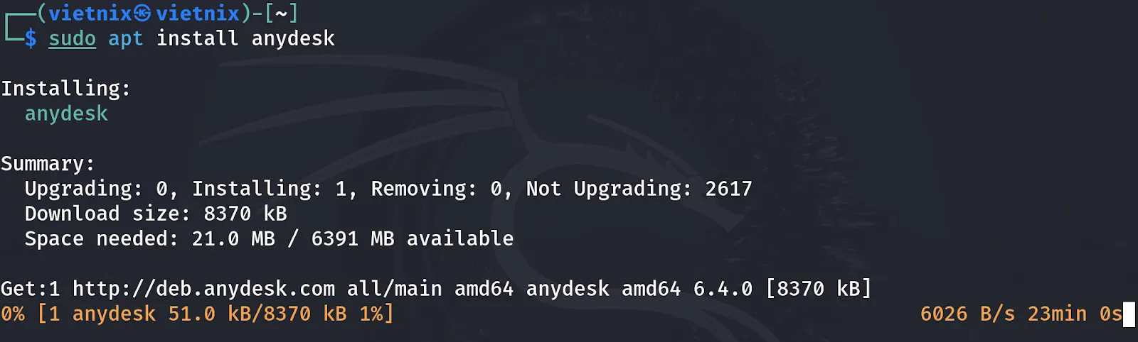 Cài đặt AnyDesk