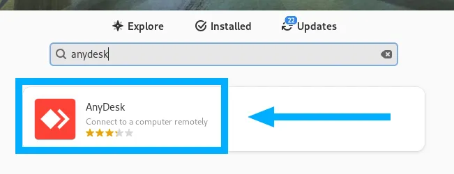 Tìm kiếm AnyDesk