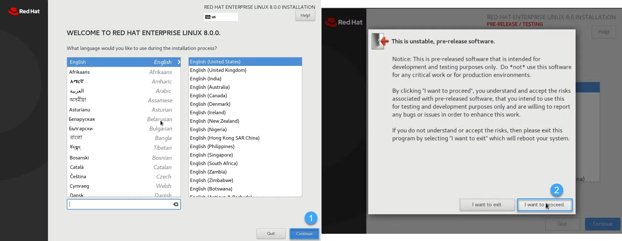 Cài đặt ngôn ngữ