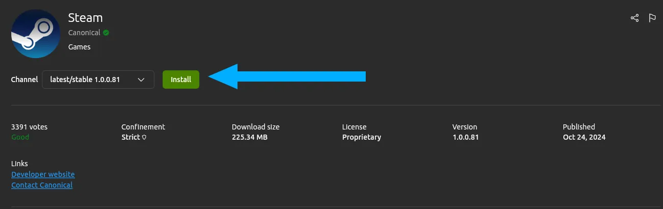 Cài đặt Steam