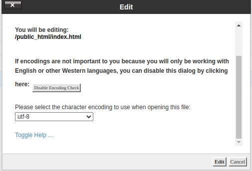 Chọn mã hoá ký tự