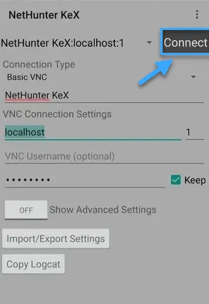 Kiểm tra bảo mật bằng cách cài đặt Kali Linux NetHunter trên android 30 Điền đầy đủ thông tin