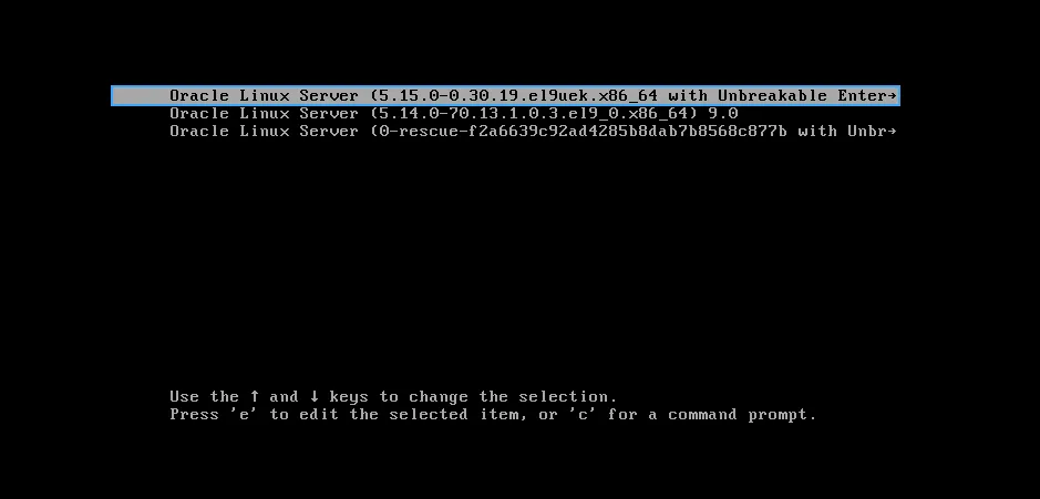 Tính năng Unbreakable Enterprise Kernel