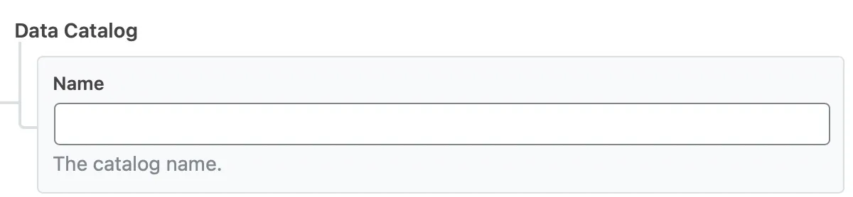 Thêm trường danh mục dữ liệu