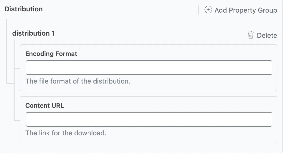 Điền các thông tin cho trường phân bổ
