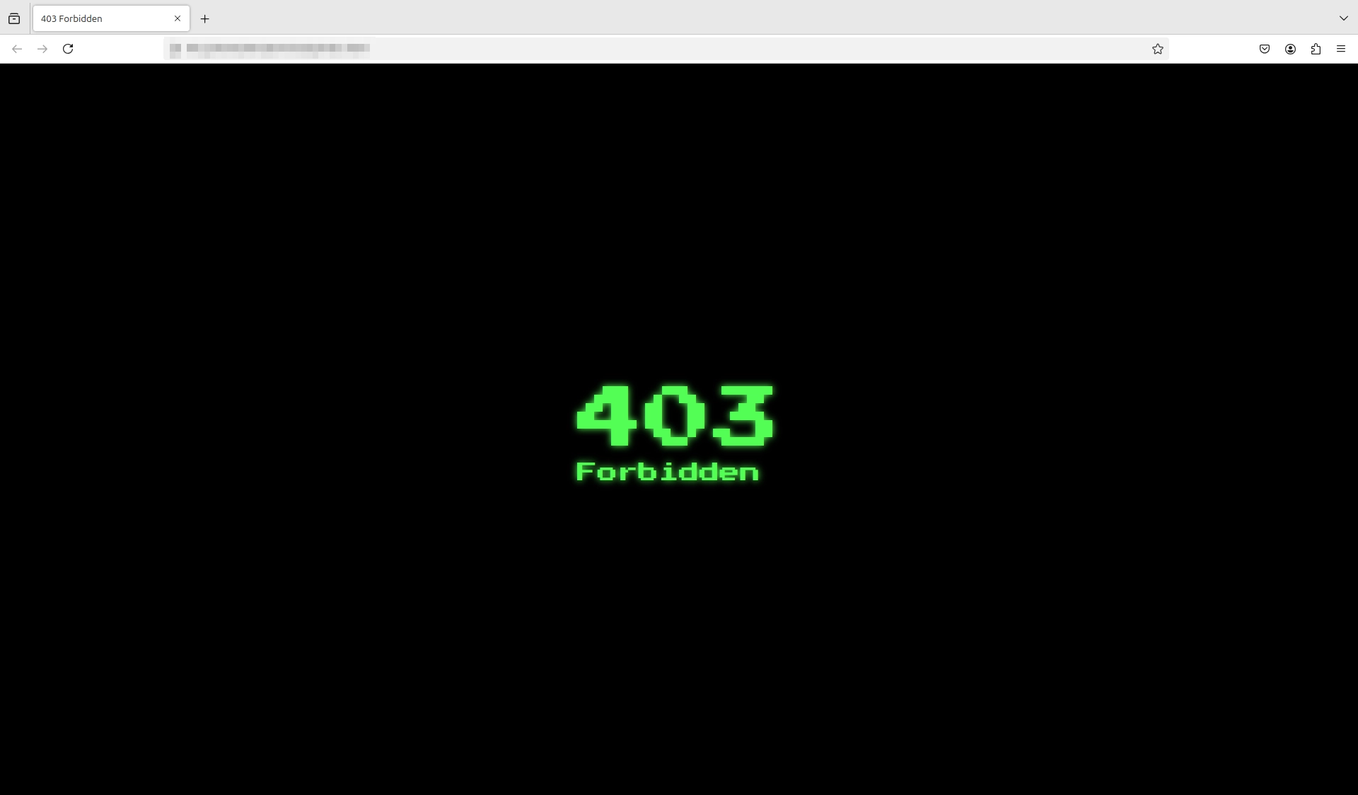 Ví dụ về trang html thay thế