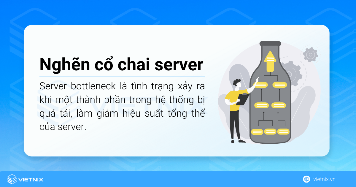 Nghẽn cổ chai trên server (server bottleneck)