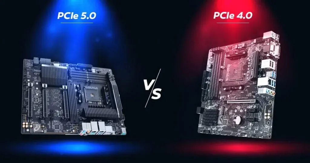 PCIe 5.0 và PCIe 4.0