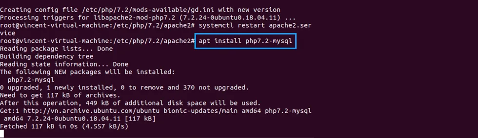 Cài đặt php
