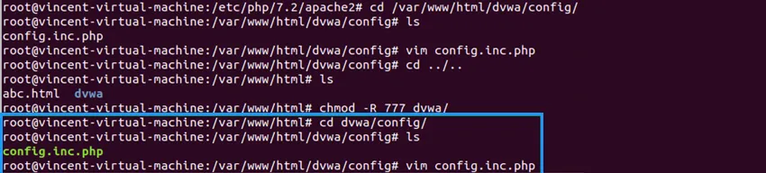 Chỉnh sửa file config