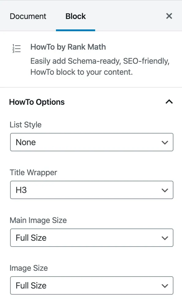 Tùy chọn How To