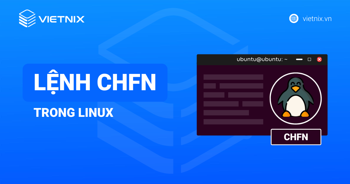 Lệnh chfn trong Linux