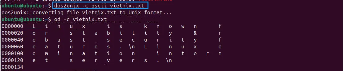 Chuyển file sang ASCII
