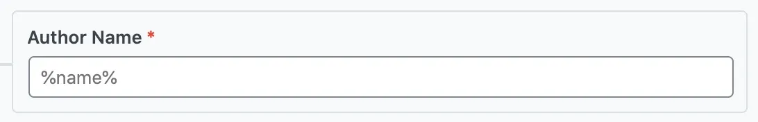 Edition Author Name