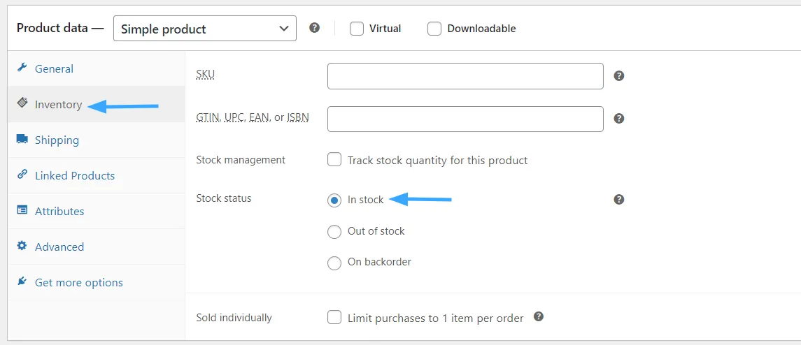 Product Availability