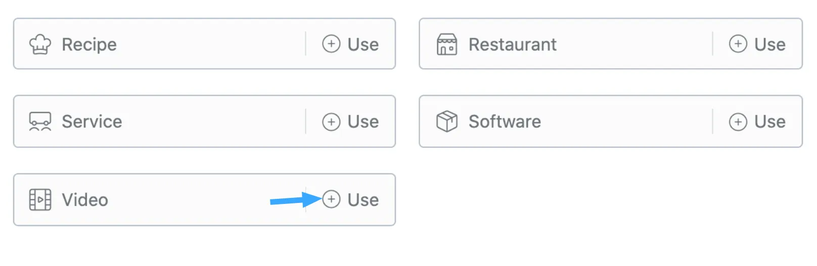 Cách tạo Schema Video bằng Rank Math cho người mới 50 Chọn Use tại Schema Video
