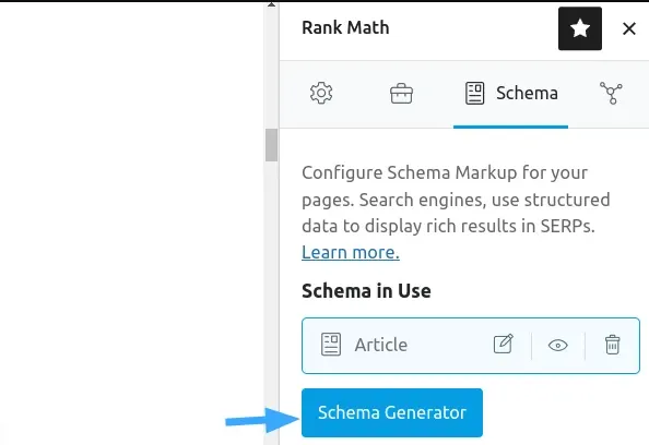 Cách tạo Schema Video bằng Rank Math cho người mới 49 Truy cập vào Schema Settings for This Post/Page