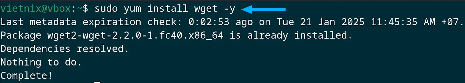Cài đặt speed trên Fedora/CentOS/RedHat