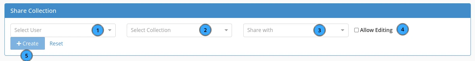 Sử dụng Calendars and Contacts Sharing trên cPanel