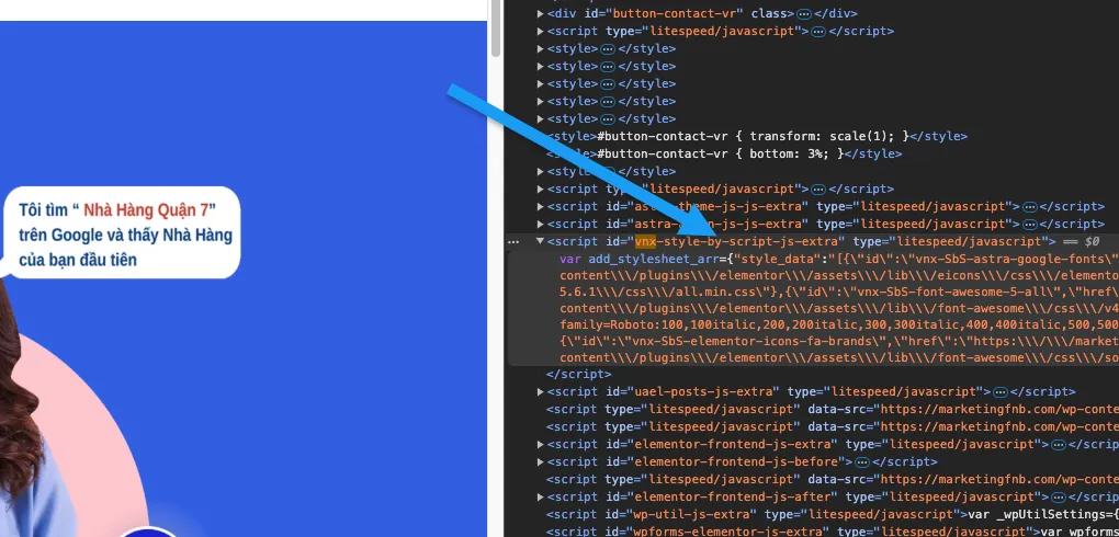 Trì hoãn tải một số CSS nặng không quan trọng