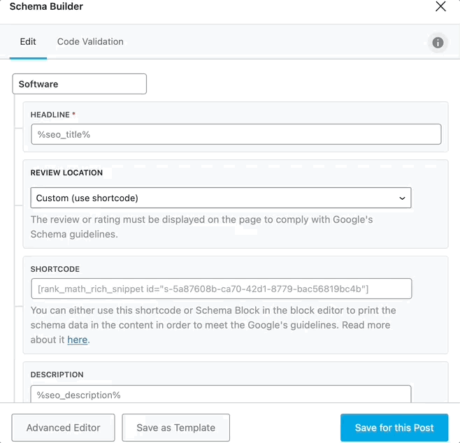 Software Application