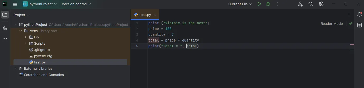 3. Viết và chạy mã Python