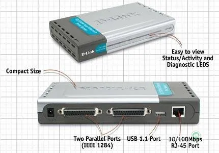 Cài đặt Print server phần cứng