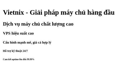 HTML heading: Thẻ tiêu đề trong HTML và cách sử dụng hiệu quả 18 Cấu trúc và thứ bậc của thẻ heading