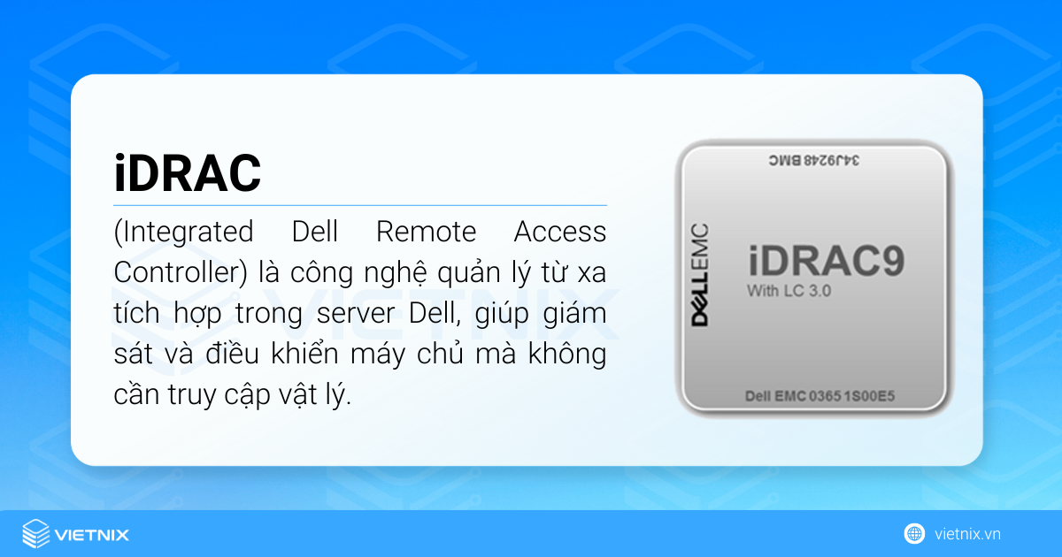 iDRAC (Integrated Dell Remote Access Controller)