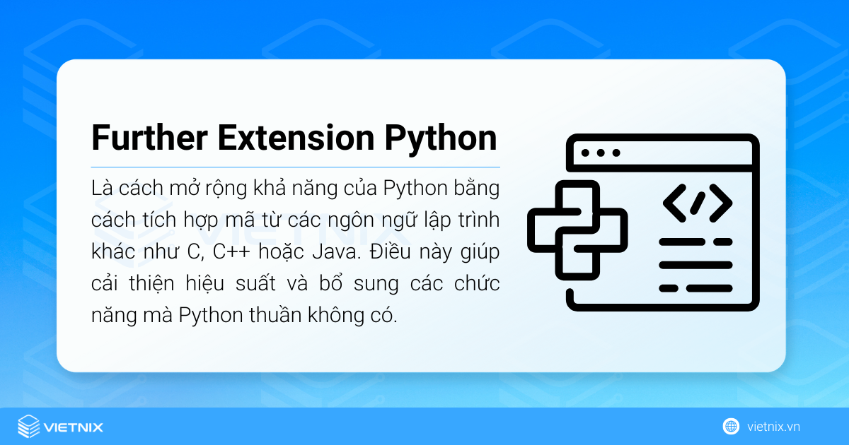 Further Extension trong Python