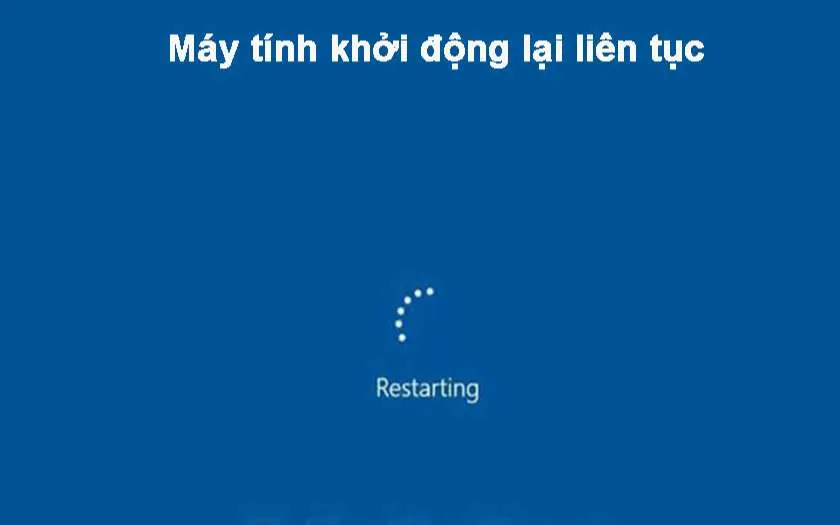 Máy tự động tắt hoặc khởi động lại liên tục sau khi lắp RAM mới