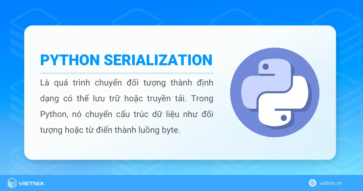 Serialization trong Python