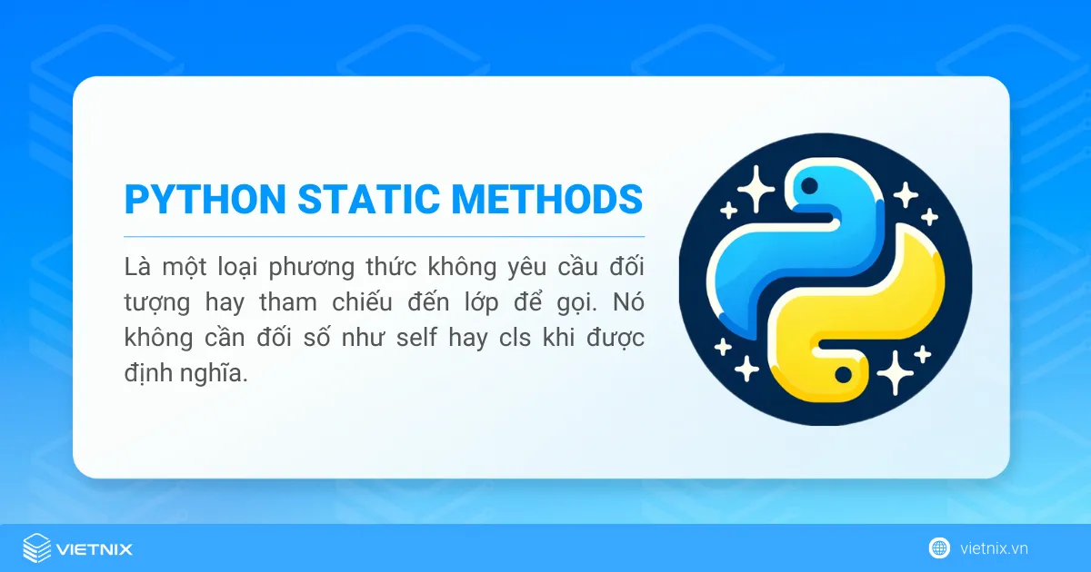 Static method trong Python