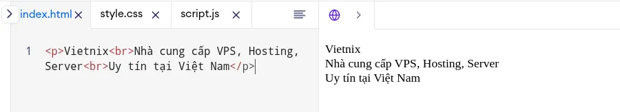 HTML heading: Thẻ tiêu đề trong HTML và cách sử dụng hiệu quả 25 Thẻ br